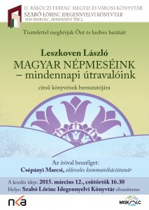 Leszkoven Magyar népmeséink meghívó